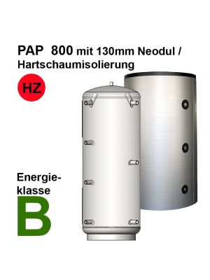 PAP Pufferspeicher mit Hartschaumisolierung