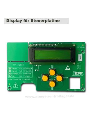 Display für ATMOS Pelletbrenner