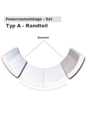 Verbrennungsraumboden - 2x Randteil Typ A
