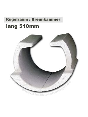 ATMOS Holzvergaser Kugelraum DC086 510mm linke + rechte Seite