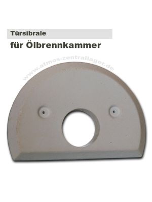 Türisolierung mit Ausschnitt für Ölbrenner 