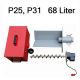automatische Ascheaustragung 68 L für P25, P31