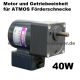 40W Motor und Getriebeeinheit für Förderschnecke 