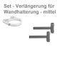 Set zur Verlängerung der Wandhalterung