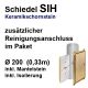 Schiedel SIH zusätzliches Putztüranschluss-Paket  Ø200