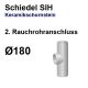 Schiedel SIH zusätzliches Rauchrohranschluss-Paket  Ø180