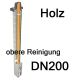 zusätzlicher Reinigungsanschluß DN200