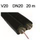 WIP-Flex-Twin V20  DN20 x 20 m
