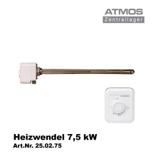 Heizpatrone 7,5 kW mit Thermostat