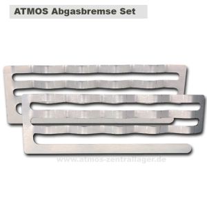 Atmos Abgasbremsen Set für Holzvergaser
