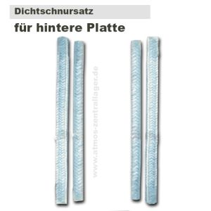 Dichtungschnursatz für hintere Platte