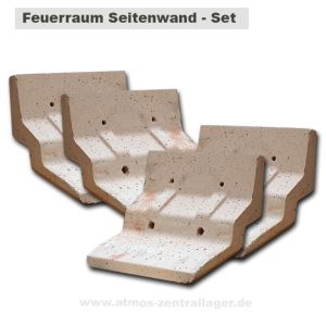 Feuerraum Seitenwände