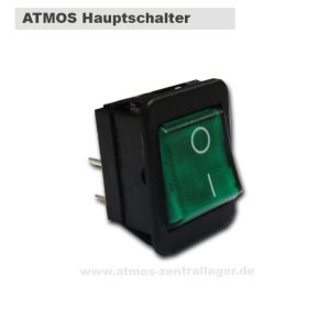 ATMOS Hauptschalter grün - S0091