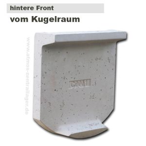 hintere Front für Kugelraumkeramik 