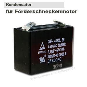Kondensator für Förderschneckenmotor