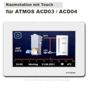 ARU30 – Raumstation mit Touch Display kabelgeb