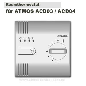 ARU10 – Raumthermostat für ACD03 / ACD04 kabelgebunden