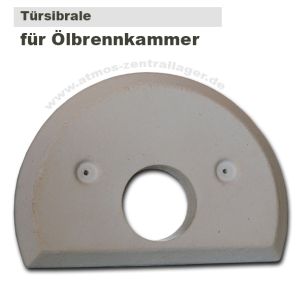 Türisolierung mit Ausschnitt für Ölbrenner 