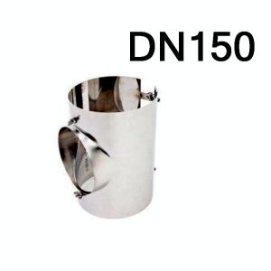 Partikelabscheider- Sattelstück DN150