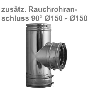 zusätzlicher Rauchrohranschluss