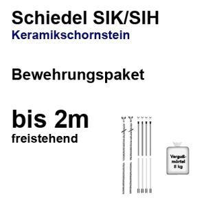 Schiedel SIH/SIK Bewehrungs-Set 4 x 4 m für bis zu 2 m Freistand