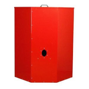 Pelletsilo 1000 Liter - Farbe rot