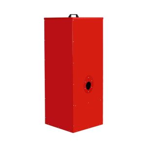 Pelletsilo  250 Liter - Farbe rot